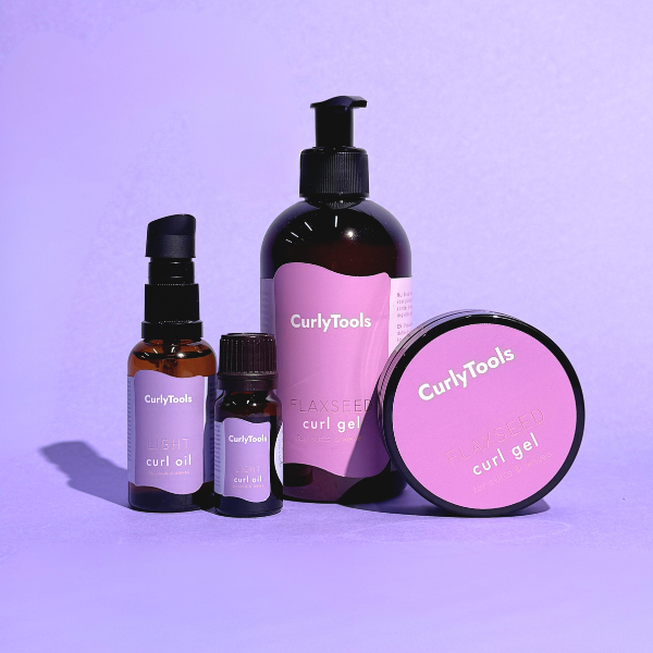 CurlyTools Flaxseed Styling Gel