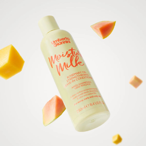 Umberto Giannini Strong Curls Moisture Milk Rosemary Oil Leave In Conditioner