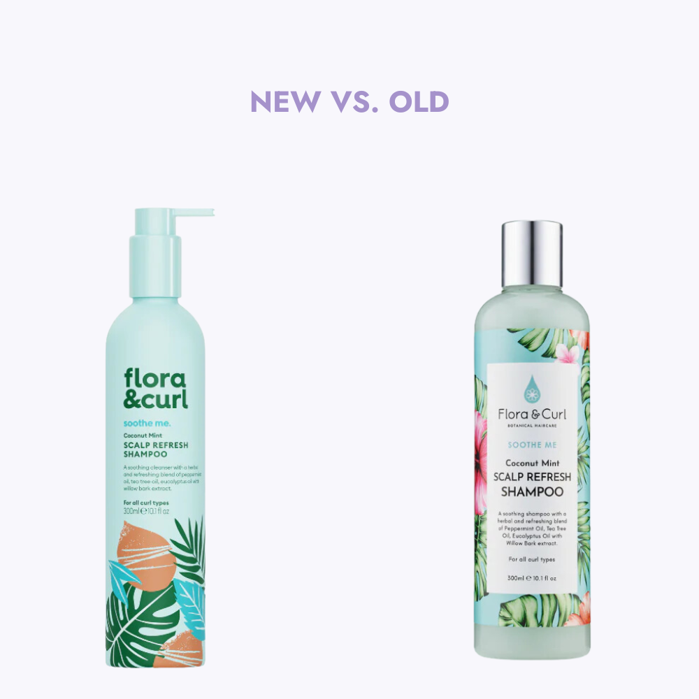 Flora & Curl Sooth Me Coconut Mint Scalp Refresh Shampoo