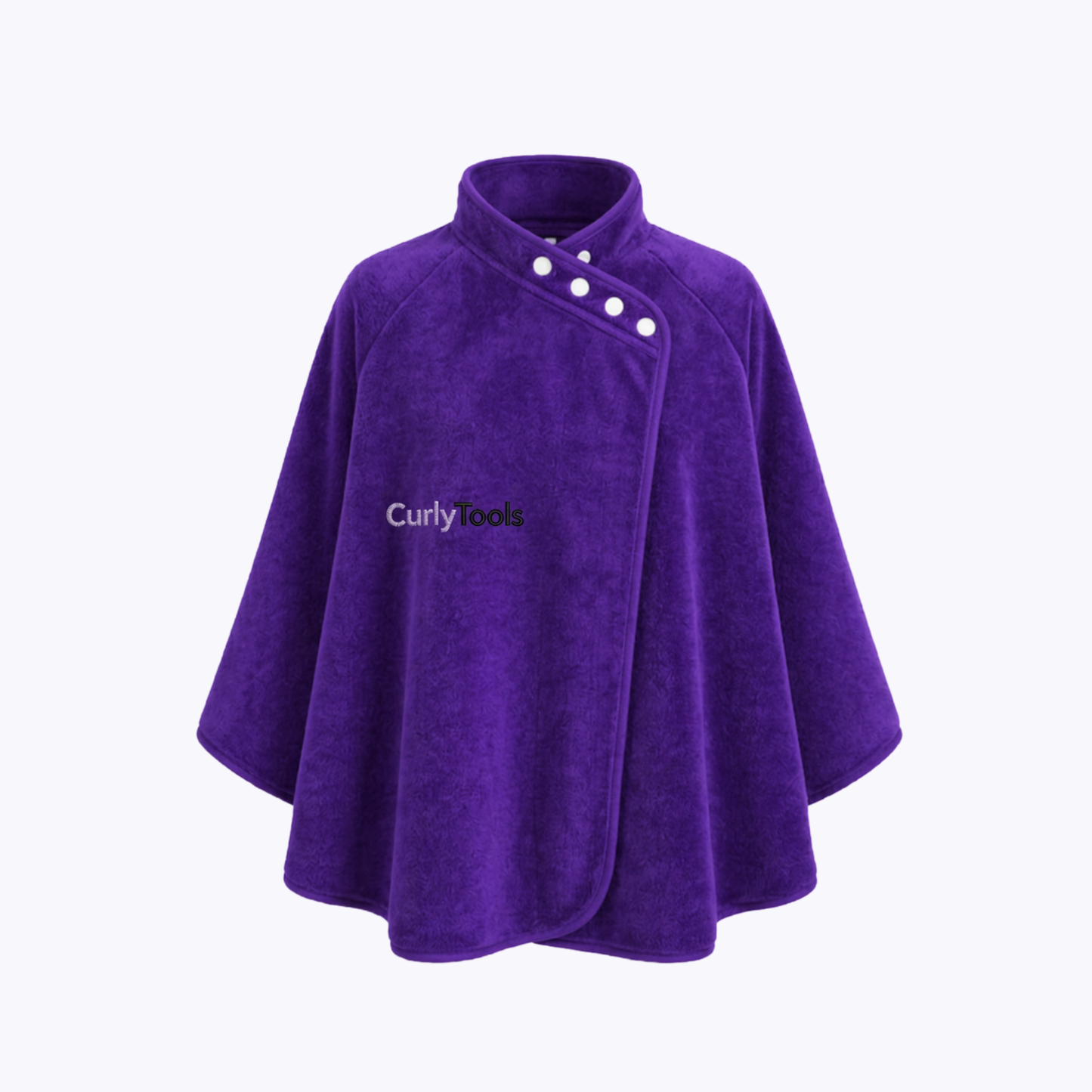 Curly Styling Cape, Deep Purple