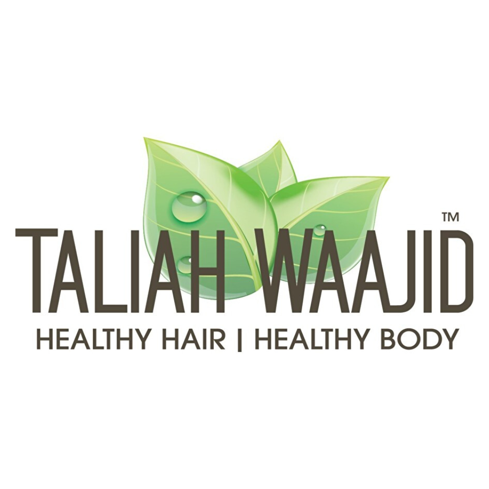 Taliah Waajid logo voor de collectie met alle haarproducten van dit merk