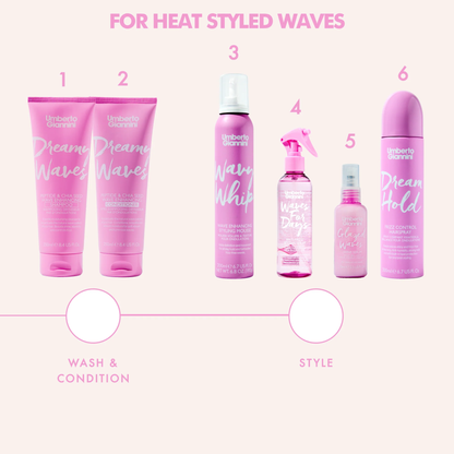 Umberto Giannini Wavy Whip Style Control Mousse
