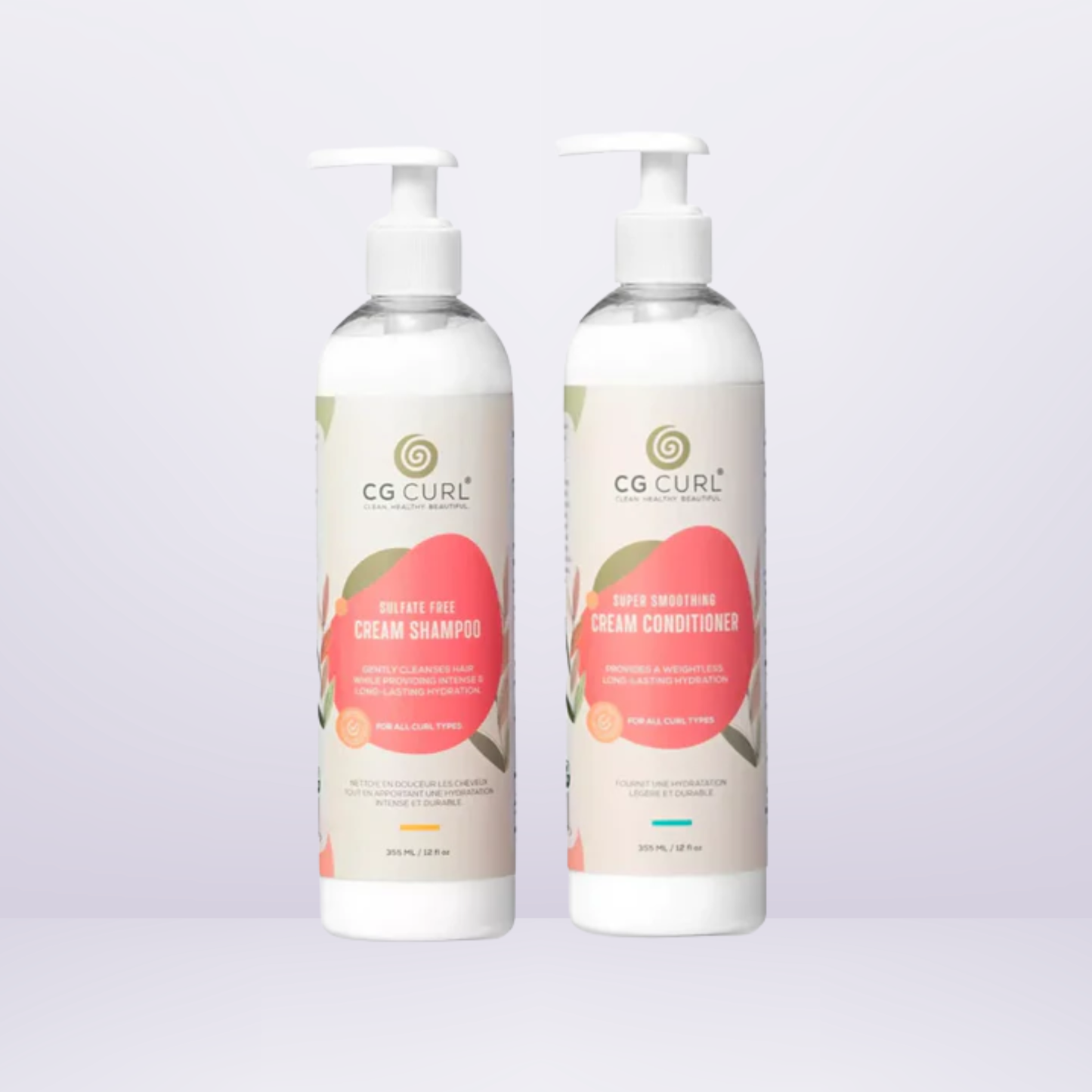 CG Curl Shampoo & Conditioner