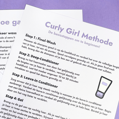 Curly Girl Method Starter Kit für Locken/Typ 3/Starke Locken