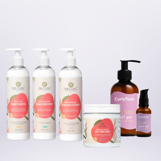 CG Starterspakket Wavy – Gemiddeld/Dik Haar