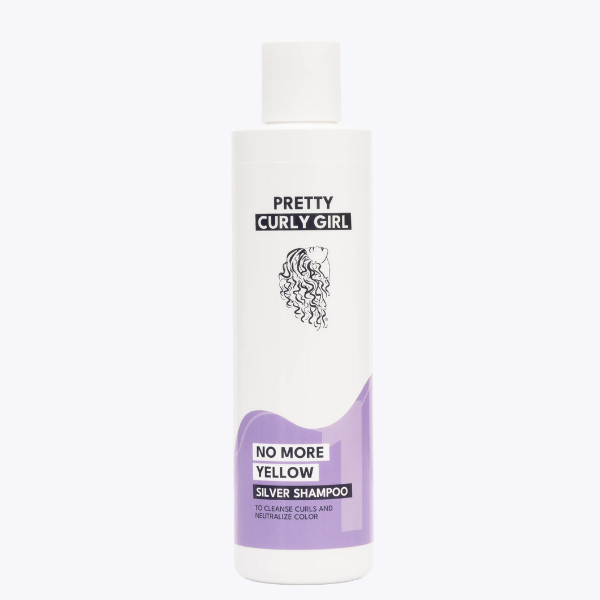 Pretty Curly Girl No More Yellow Silver Shampoo