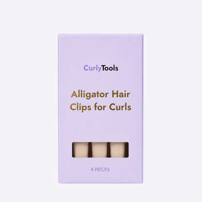 Curl Section Clips - Beige