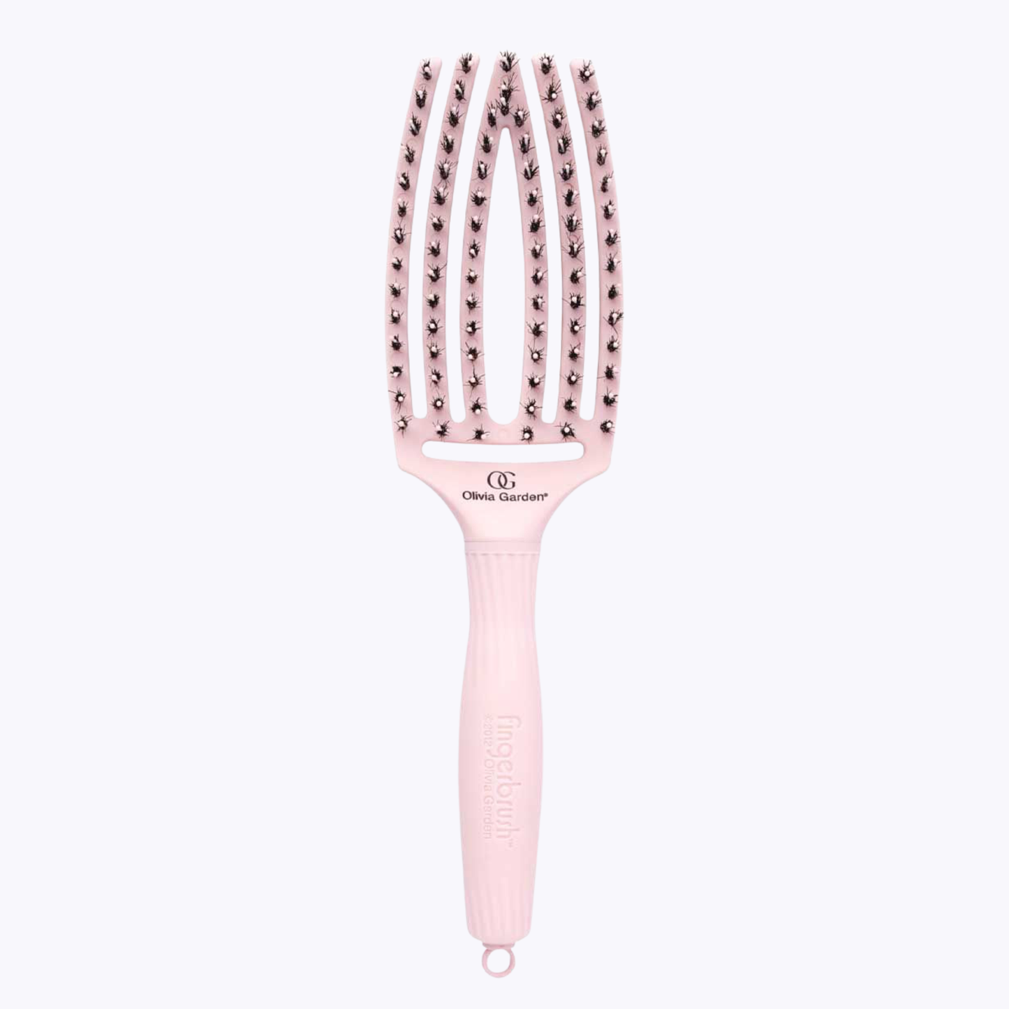 Olivia Garden Borstel Finger Brush Medium, Pink