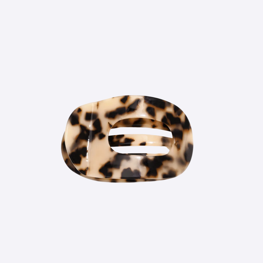 CurlyTools Ovale Haarclip - Khaki