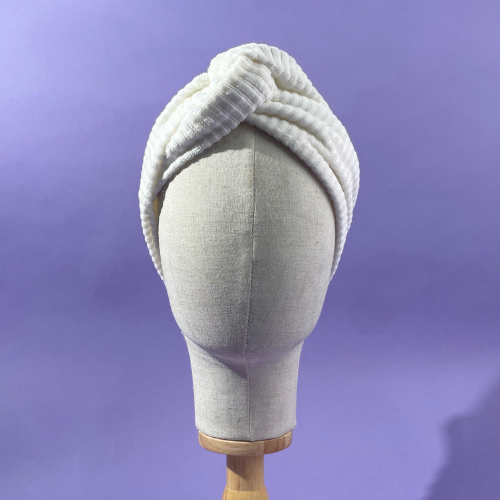 Creme Witte Bandana