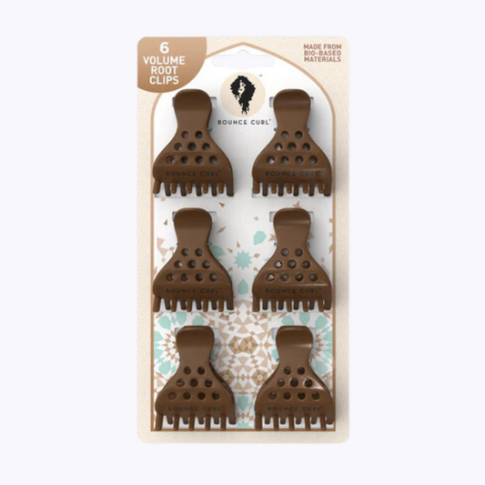 Brown Bounce Curl Volume Root Clips