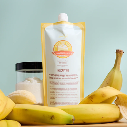 Ecoslay Banana Cream Deep Conditioner Pouch, 236ml