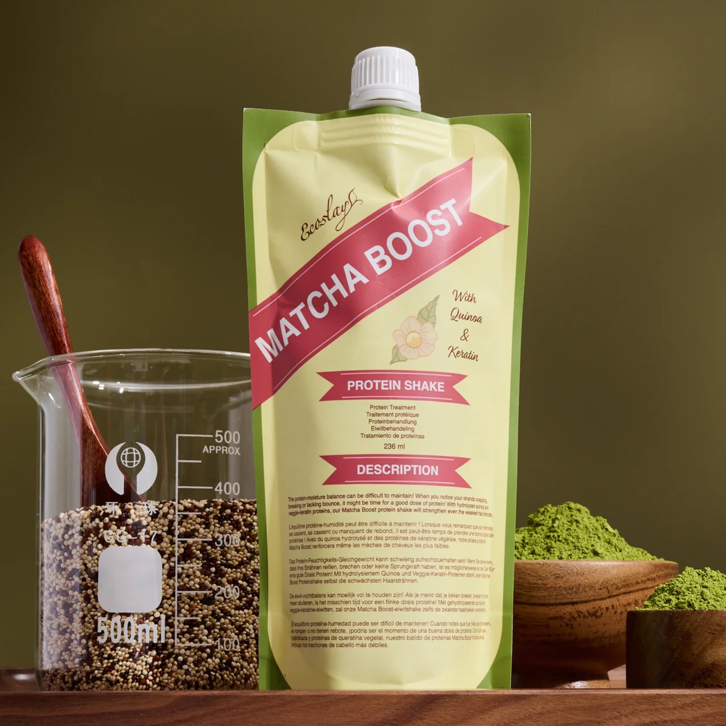 Ecoslay Matcha Boost Protein Treatment