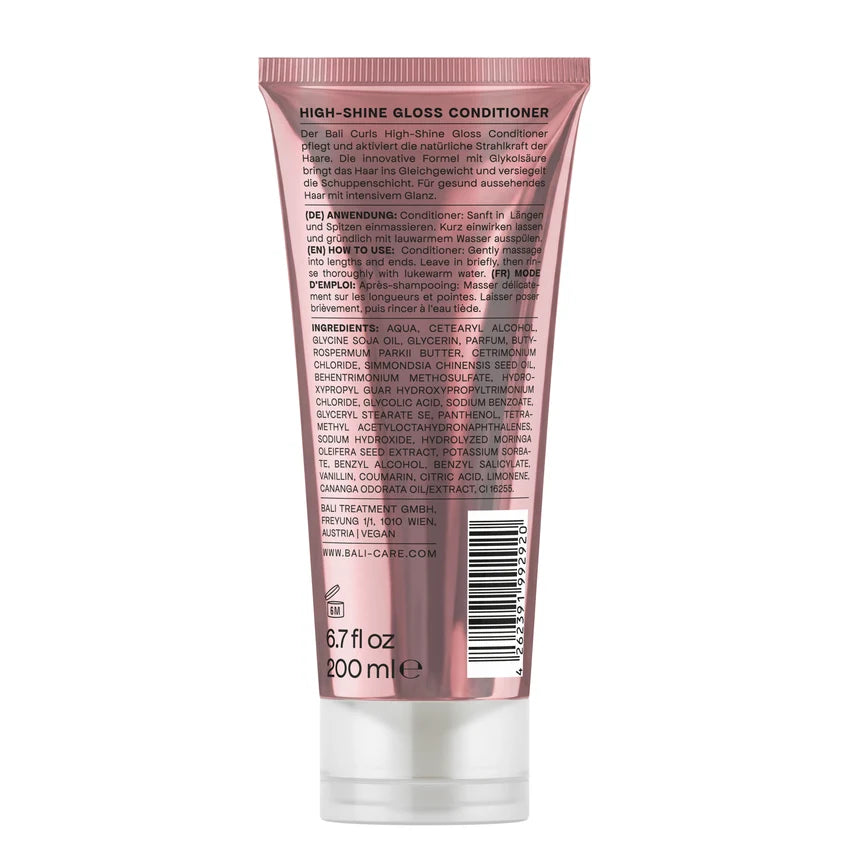 Bali Curls High-Shine Gloss Conditioner - 200 ml