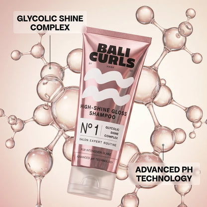 Bali Curls High-Shine Gloss Shampoo 200 ml