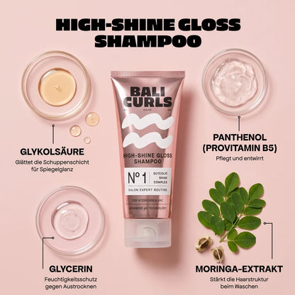 Bali Curls High-Shine Gloss Shampoo 200 ml