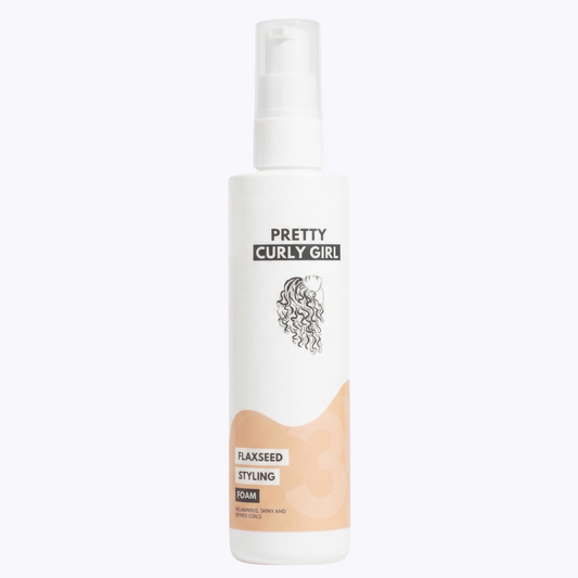Pretty Curly Girl Flaxseed Styling Foam