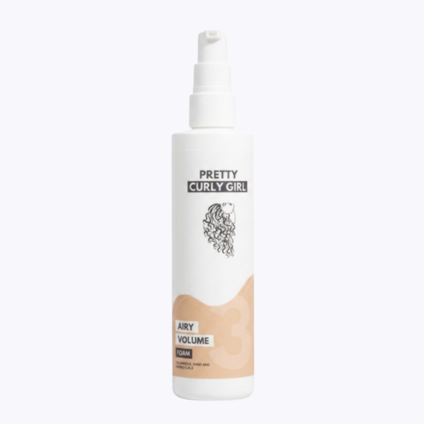 Pretty Curly Girl Airy Volume Foam