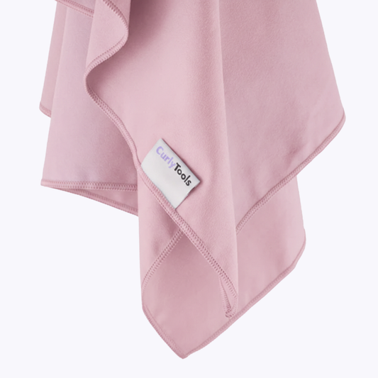 Curly Towel, Blush Pink