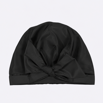 Curly Shower Cap - Zwart