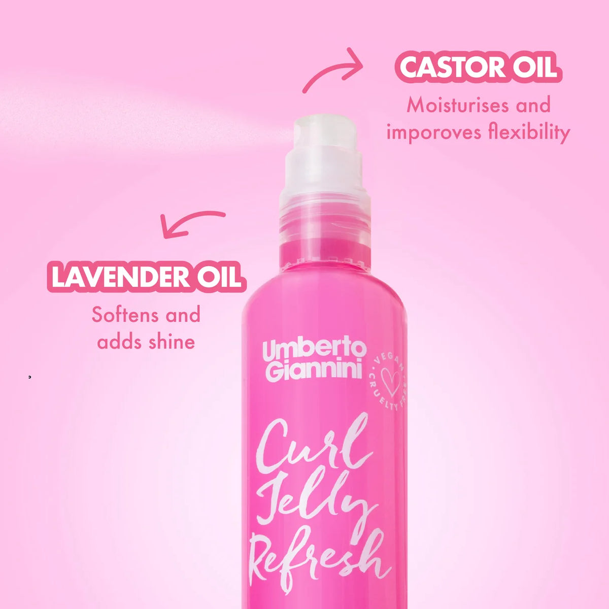 Umberto Giannini Curl Jelly Refresh Spray