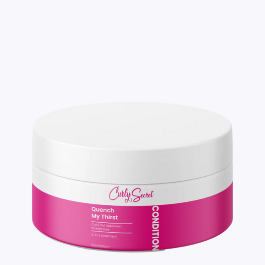Curly Secret Quench My Thirst 2-in-1 Treatment - Nieuwste verpakking van 2024