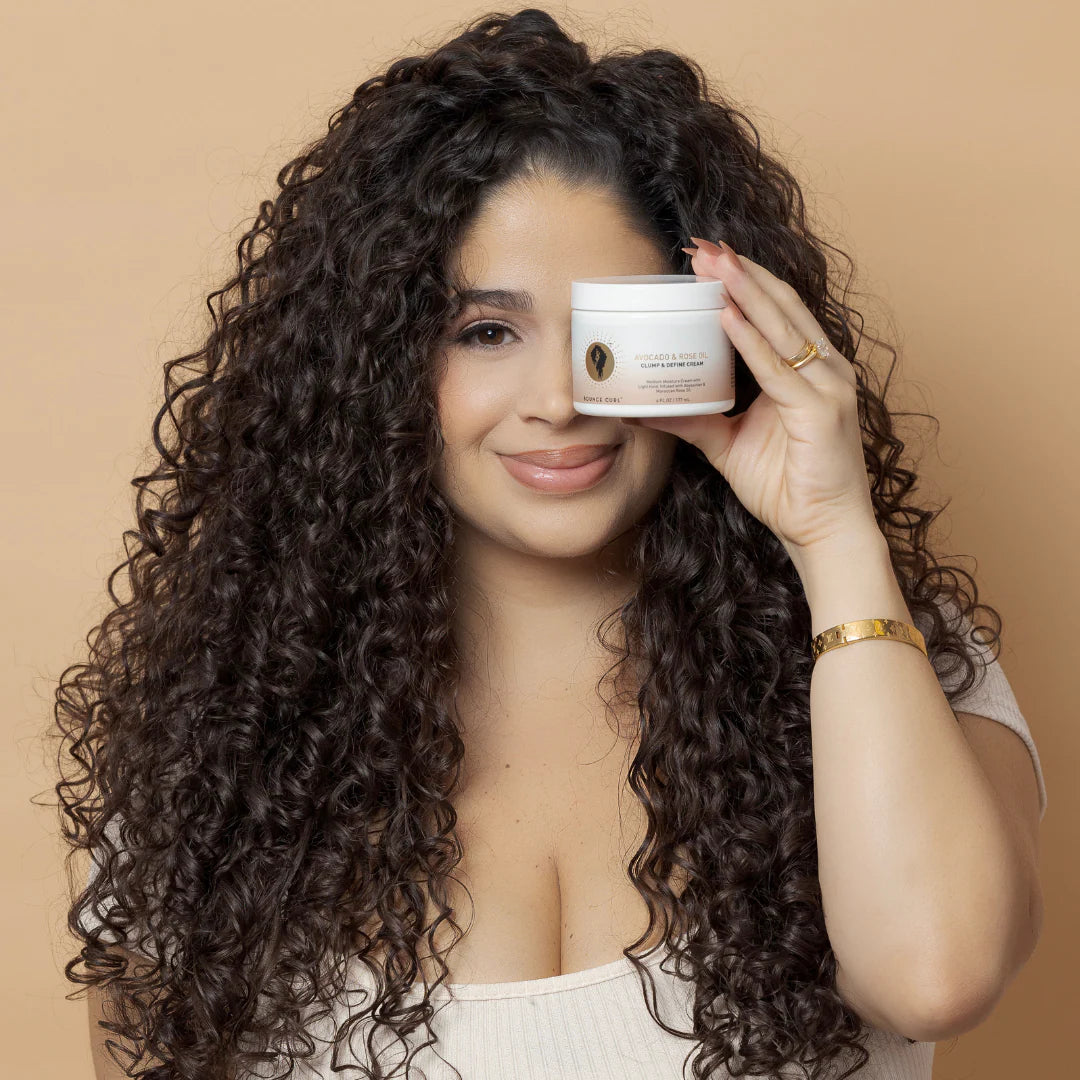 Avocado & Rose Oil Clump and Define Cream