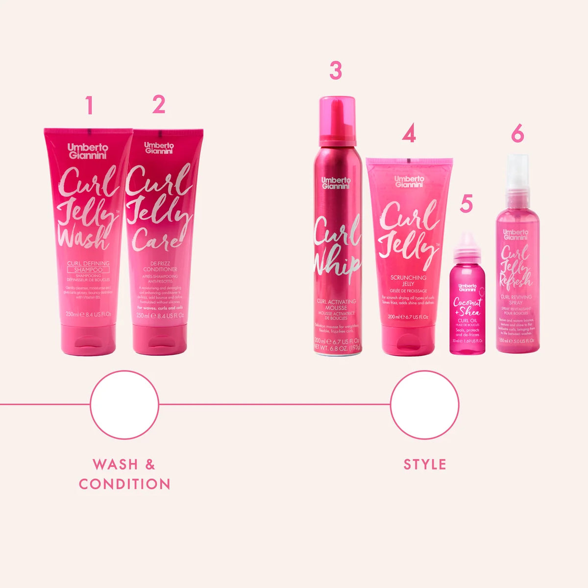 Umberto Giannini Curl Jelly Refresh Spray