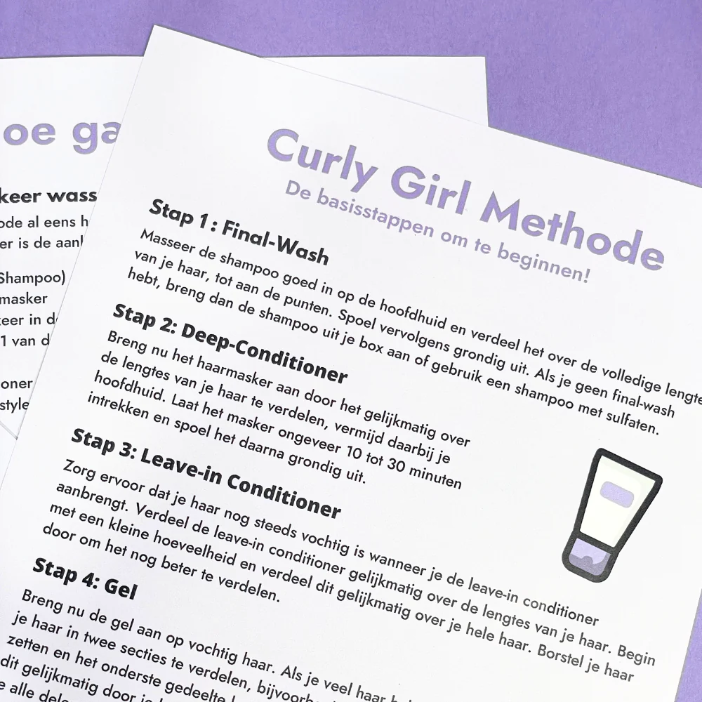 Get a FREE CG Method explanation flyer - Curls and Strokes – CurlyTools