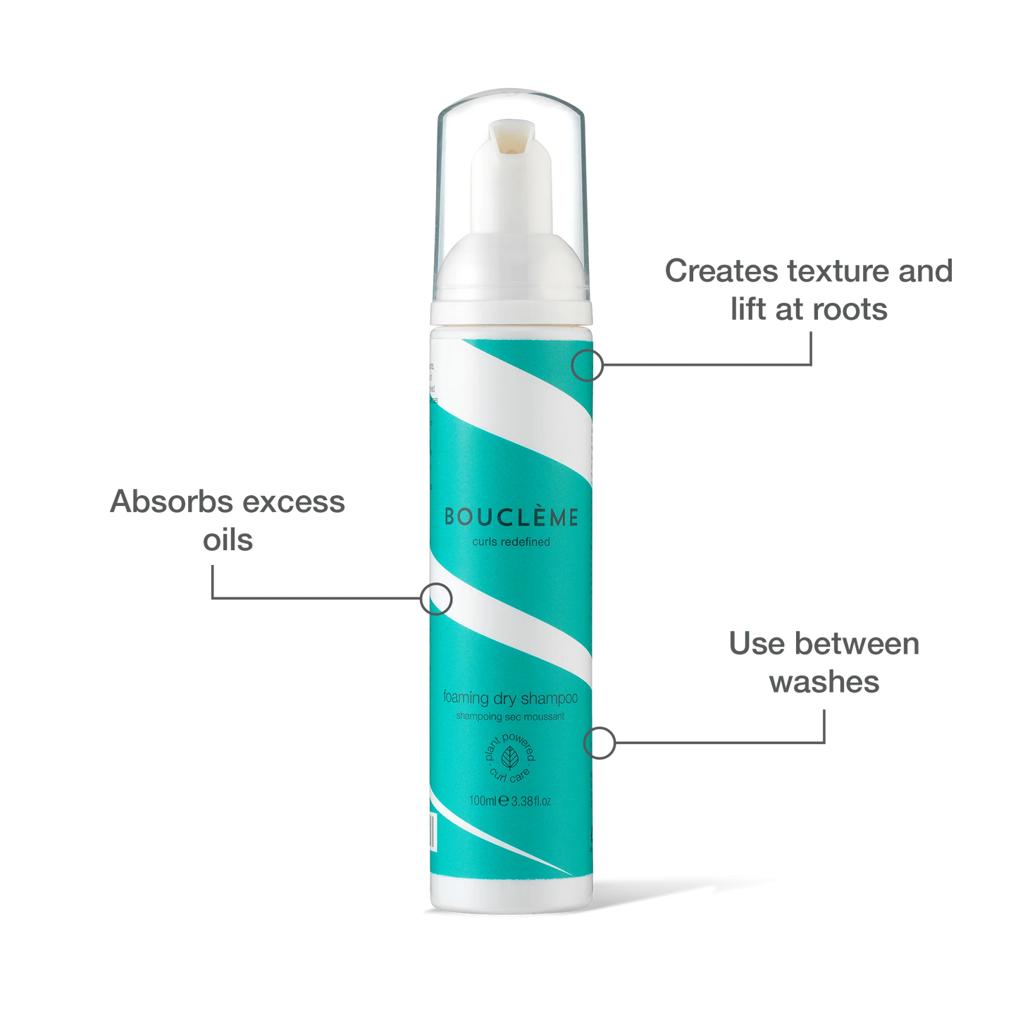Boucleme Foaming Dry Shampoo