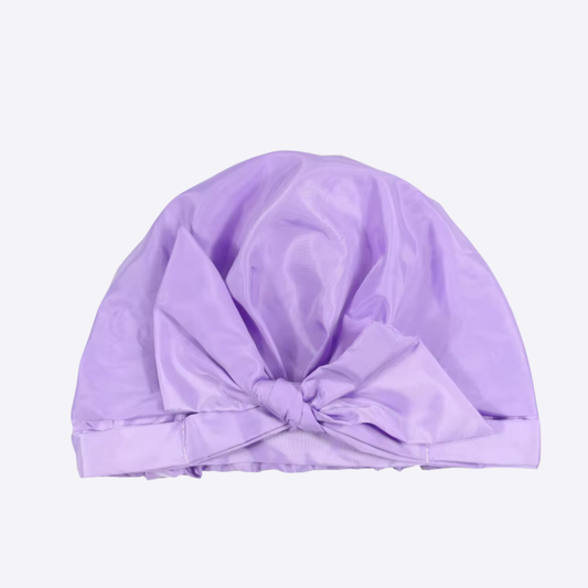 Curly Shower Cap - Lila